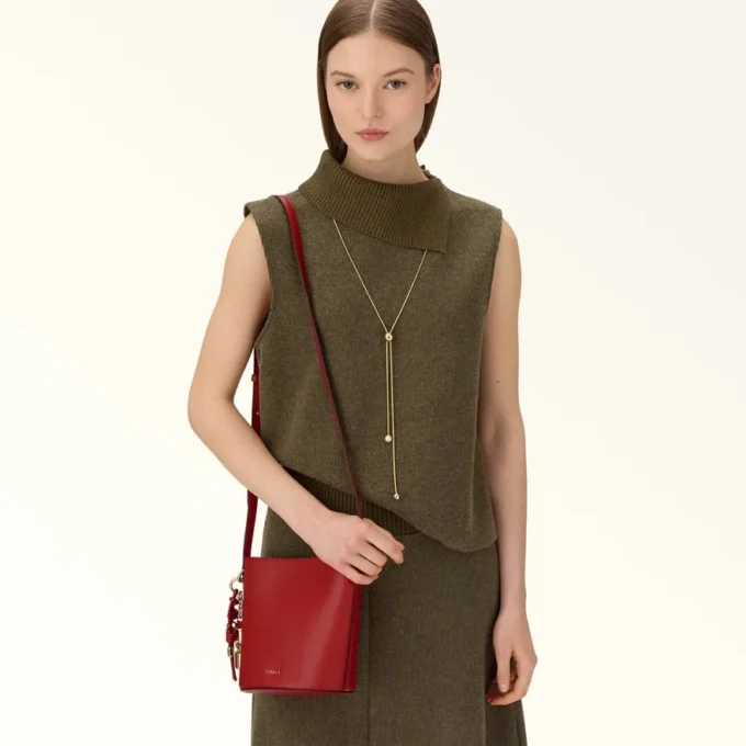 Borsa a secchiello Furla Roxie