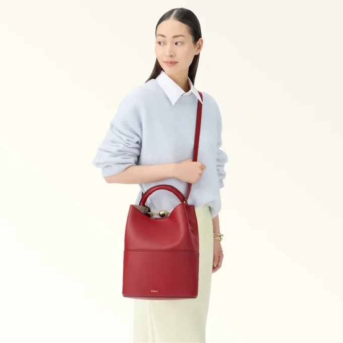 Borsa a secchiello Furla Sfera S