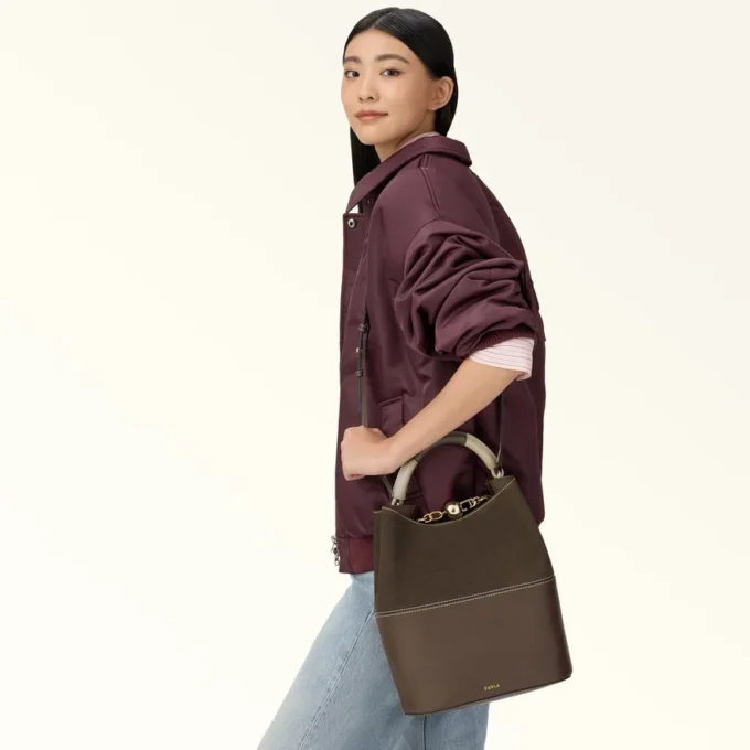 Borsa a secchiello Furla Sfera S
