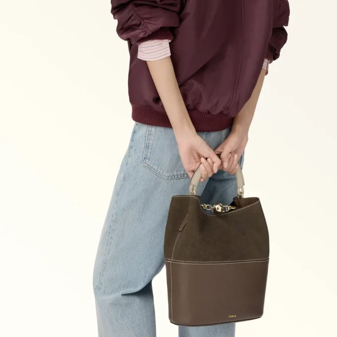 Borsa a secchiello Furla Sfera S