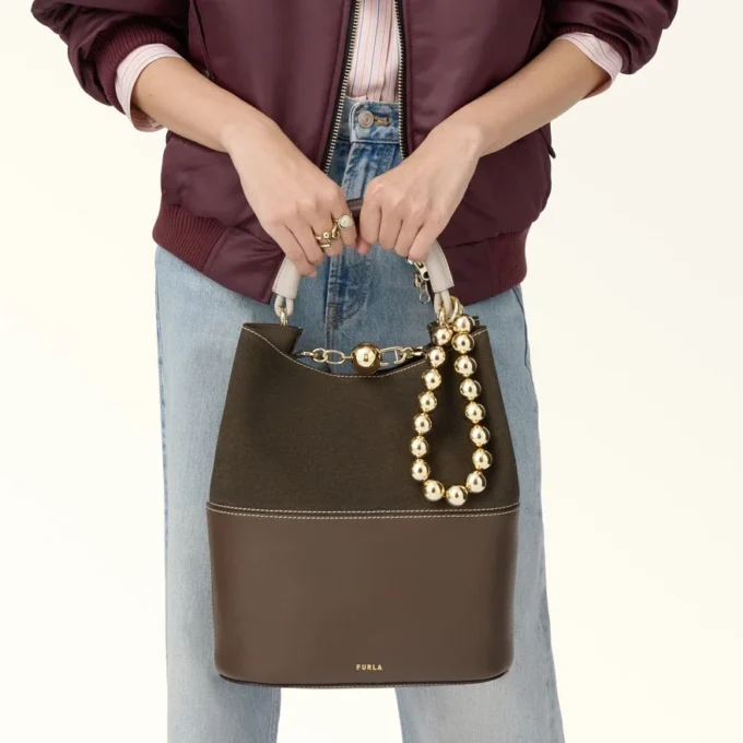 Borsa a secchiello Furla Sfera S