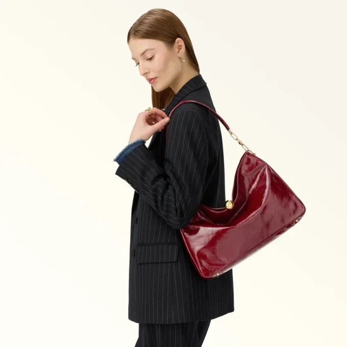 Borsa a tracolla morbida Furla Sfera L