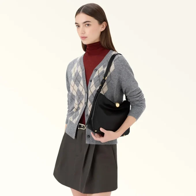 Borsa a tracolla morbida Furla Sfera M