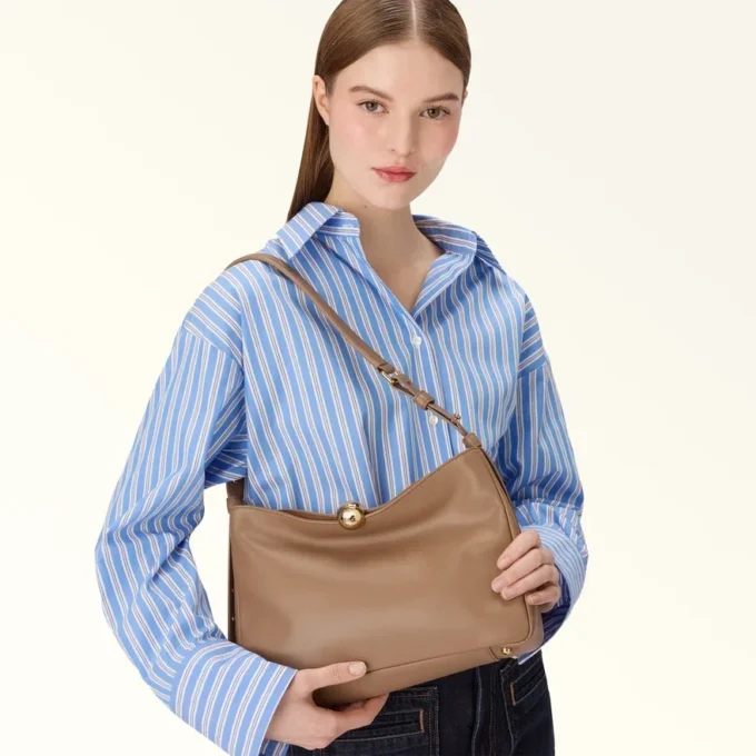 Borsa a tracolla morbida Furla Sfera M