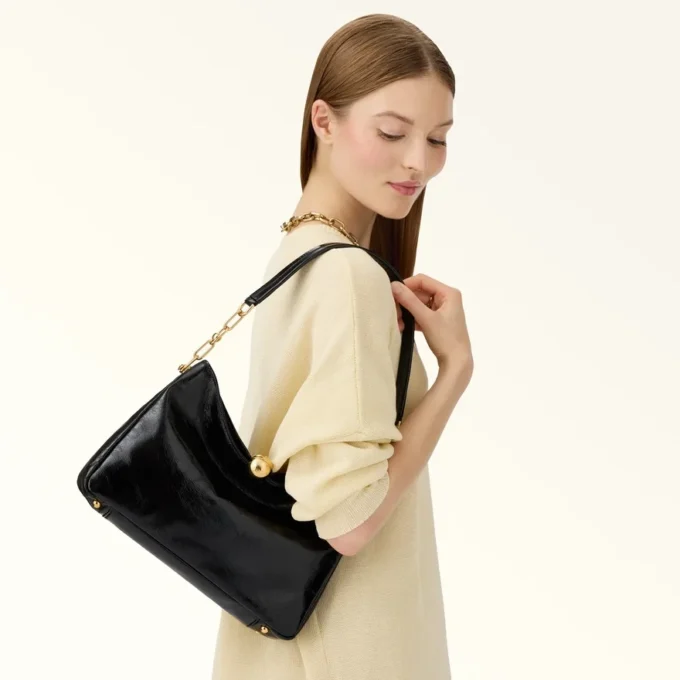 Borsa a tracolla morbida Furla Sfera M
