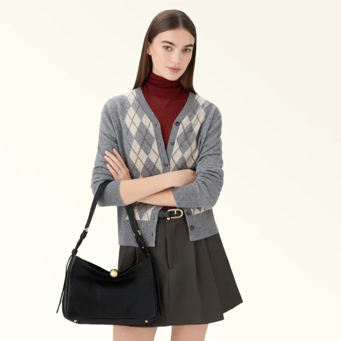 Borsa a tracolla morbida Furla Sfera M