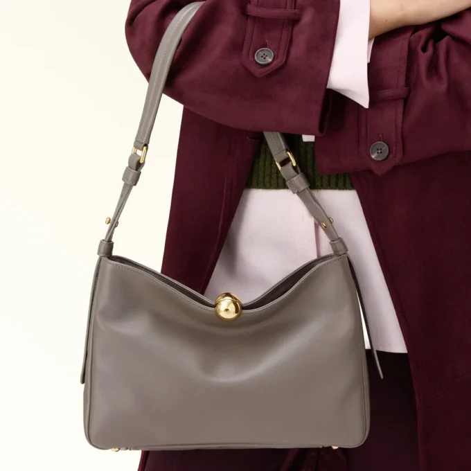 Borsa a tracolla morbida Furla Sfera M